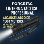 🔦 Linterna Táctica Profesional – ForceTac Ultra Potente, Recargable y Resistente al Agua 💡 - Imagen 7