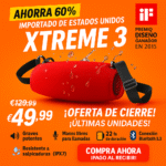 🔊 ¡XTREME 3 - GRAVES POTENTES, SONIDO INCREÍBLE Y 61% DE DESCUENTO + Spotify Premium Gratis! 🔥 - Imagen 3