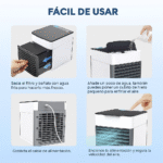 🌬️ Aire Acondicionado Portátil – Tu Solución Minimalista contra el Calor Sofocante ❄️ - Imagen 3