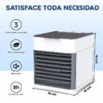 🌬️ Aire Acondicionado Portátil – Tu Solución Minimalista contra el Calor Sofocante ❄️ - Imagen 9