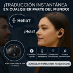 Kit Auricular Traductor + Funda GRATIS 2 en 1