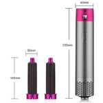 ✨ CEPILLO SECADOR 5 EN 1: ¡CABELLO DE SALÓN EN SEGUNDOS + REGALO SECRETO! 😍 - Imagen 6