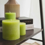 VELA THIAN VERDE 7cm - Imagen 3