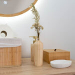 JARRÓN FILICIO MADERA 30cm - Imagen 3