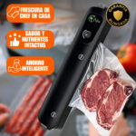 Selladora de Alimentos al Vacío (10 Bolsas Reutilizables Gratis🎁)
