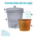 Ecofiltro Purificador. Dispensador y Filtro de Agua Cerámica Grande (20 L) - Imagen 40
