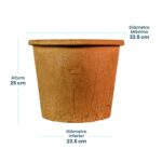 Ecofiltro Purificador. Dispensador y Filtro de Agua Cerámica Grande (20 L) - Imagen 41