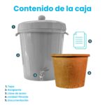 Ecofiltro Purificador. Dispensador y Filtro de Agua Cerámica Grande (20 L) - Imagen 10
