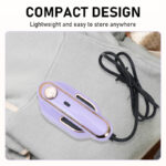 Mini Plancha de Vapor Plegable para Ropa - Imagen 5